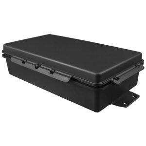 Caixa Hermética 25x10x7cm Preta Multitoc