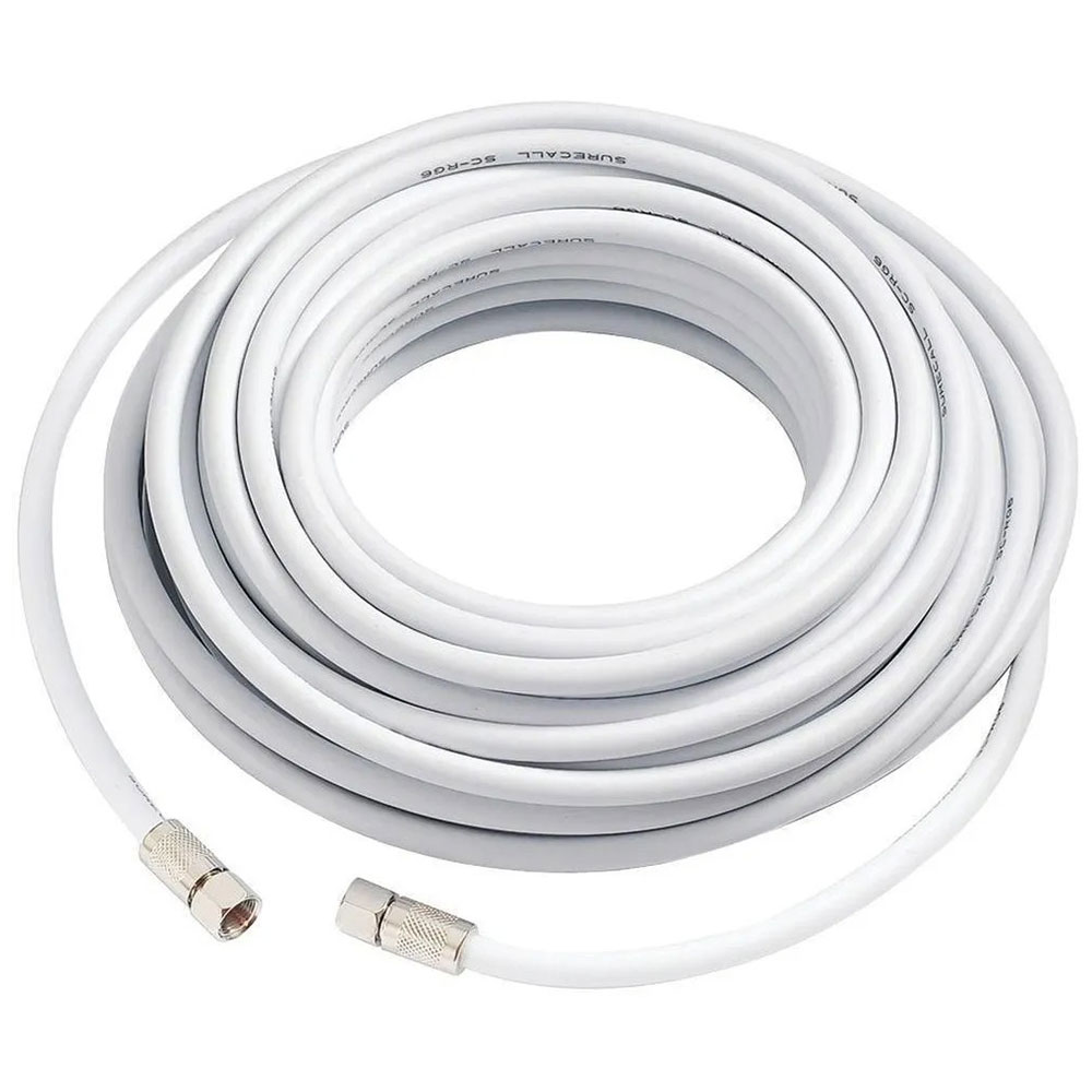 Kit Cabo TV Coaxial e Conectores 15m Condutti