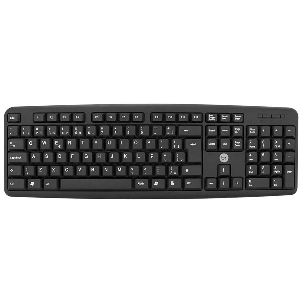 Teclado Computador Notebook USB Bright